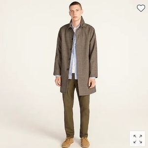 NWT - J. Crew Ludlow Carcoat in Italian Cotton